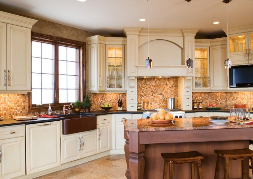 bucatarie cu patina design foto