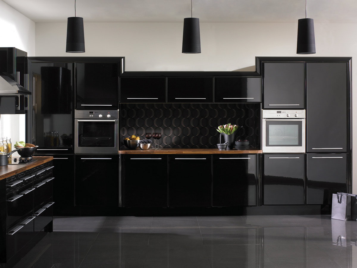 dark floor kitchen design ideas