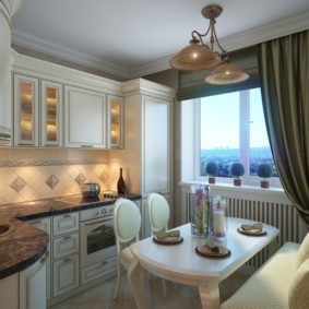 dapur dalam pandangan rumah panel rumah