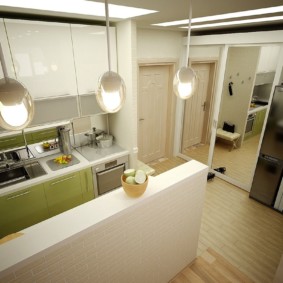 idei hol bucătărie poze