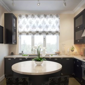 küche mit fenster im arbeitsbereich foto dekor