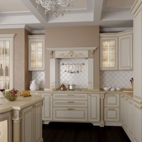 bucatarie cu idei de decor patina