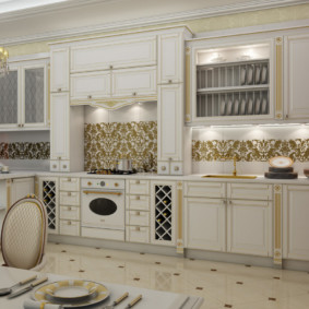 bucatarie cu design patina