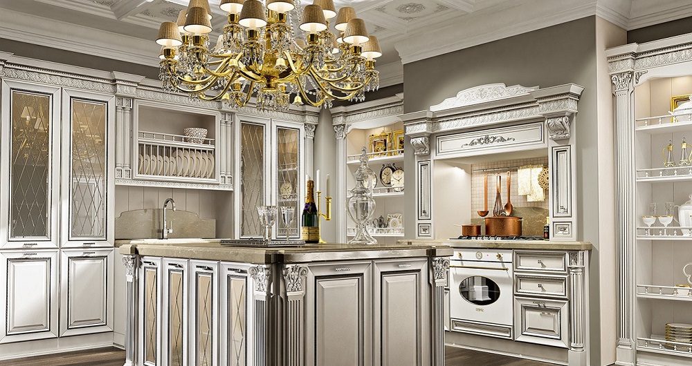 bucatarie cu patina design foto