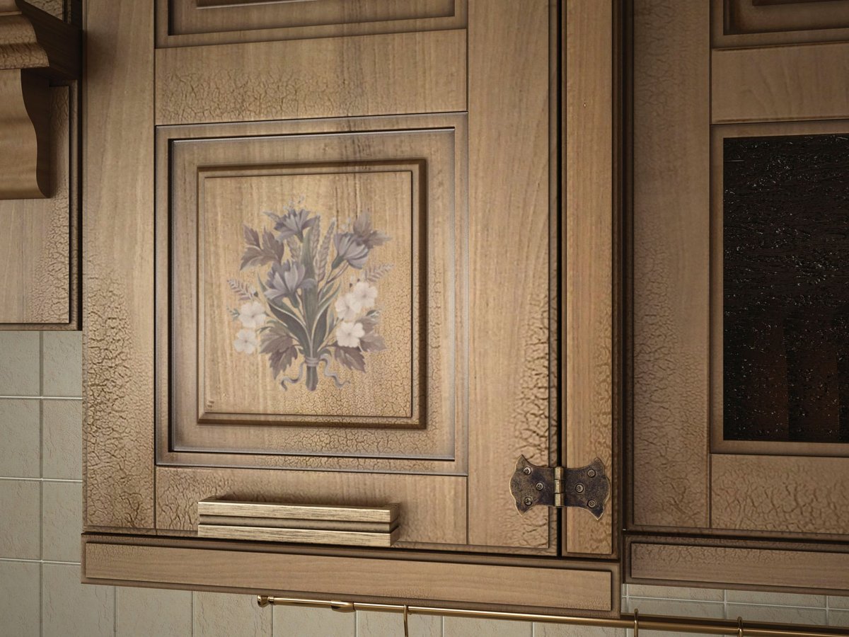 bucatarie cu interior patina foto