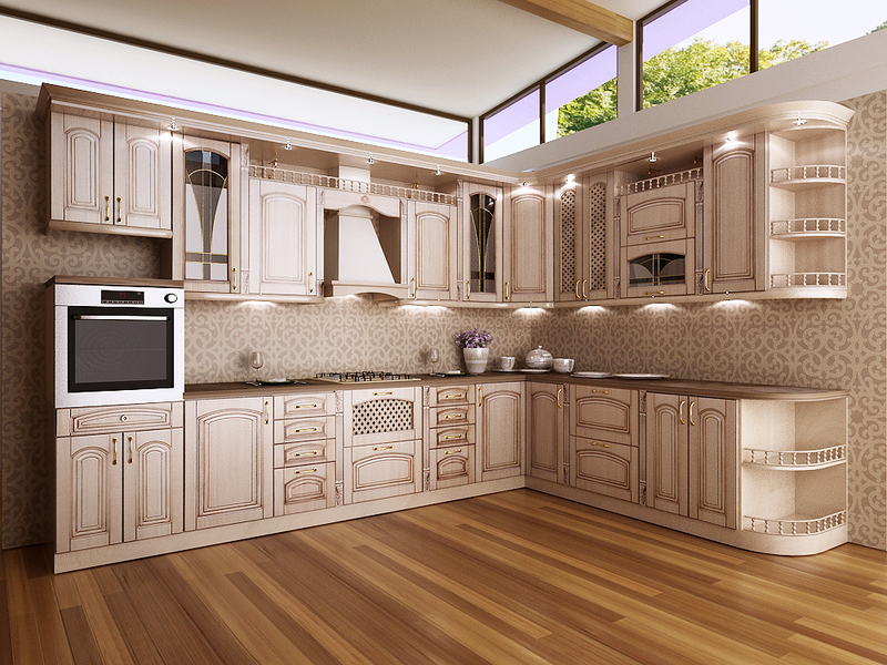 bucatarie cu patina fotografie