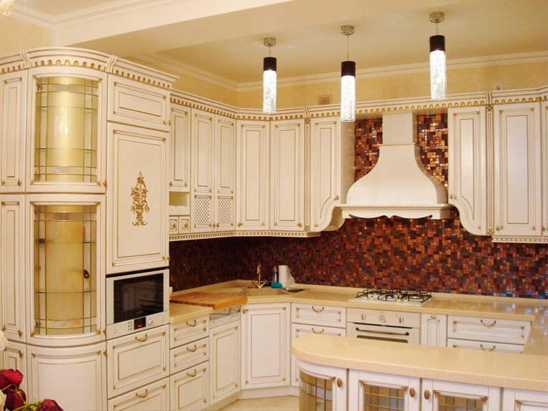 bucatarie cu patina idei foto