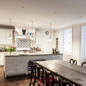 bucătărie cu patina fel de idei