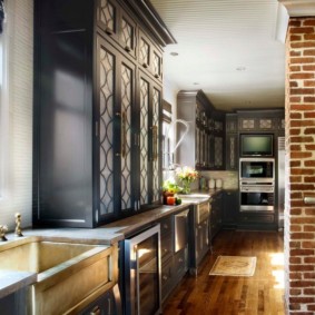 bucătărie cu patina design fotografie