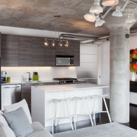 dark floor kitchen decor ideas