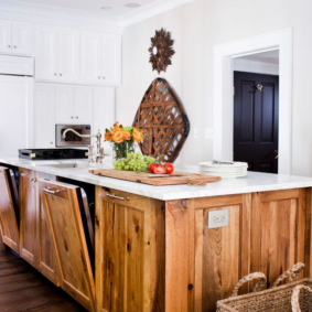 dark floor kitchen design ideas