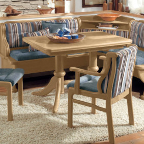 أفكار تصميم مقاعد البدلاء المطبخ