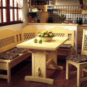 ديكور مقاعد البدلاء المطبخ