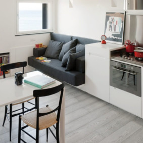 المطبخ مقاعد البدلاء الصورة الداخلية