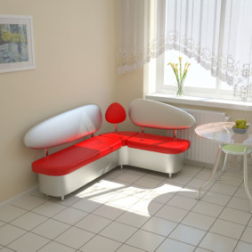 أفكار تصميم مقاعد البدلاء المطبخ