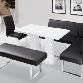 أنواع مقاعد البدلاء المطبخ من الصورة