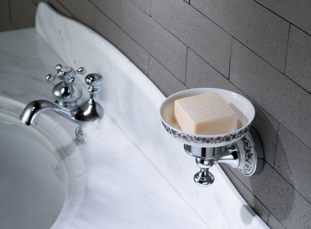 Duvara montajlı seramik sabunluk