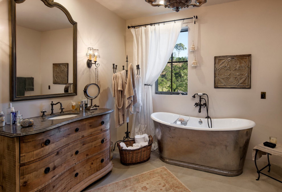 Provence tarzı banyo askısı