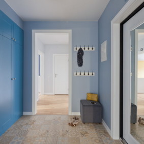 miroir mural couloir idées intérieur