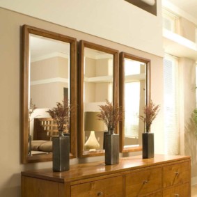 miroir mural dans le hall types de photos