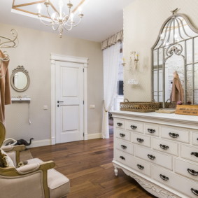 idées de conception de miroir mural couloir