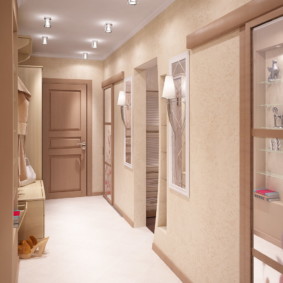 سقف تمتد في أفكار ديكور المدخل