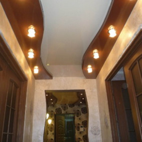 سقف معلق في الرواق الأفكار الداخلية