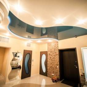أفكار تصميم ممر السقف المعلق