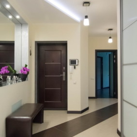 سقف معلق في الرواق الأفكار الداخلية