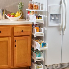 organização do espaço nas idéias de decoração de cozinha