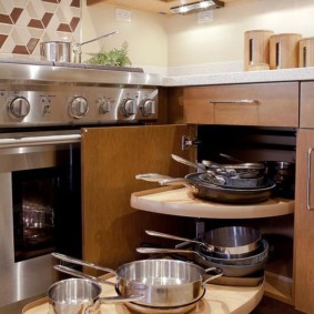 organização do espaço nas idéias da foto da cozinha