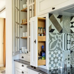 organização do espaço na cozinha