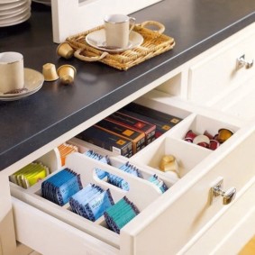 organização do espaço na cozinha