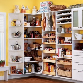 organização do espaço na cozinha design photo