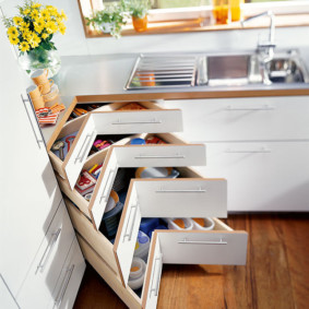 organização do espaço na cozinha