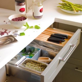 organização do espaço na decoração da foto da cozinha