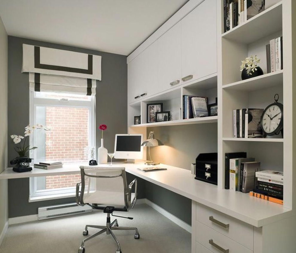 Éclairage pour un lieu de travail dans une chambre à coucher