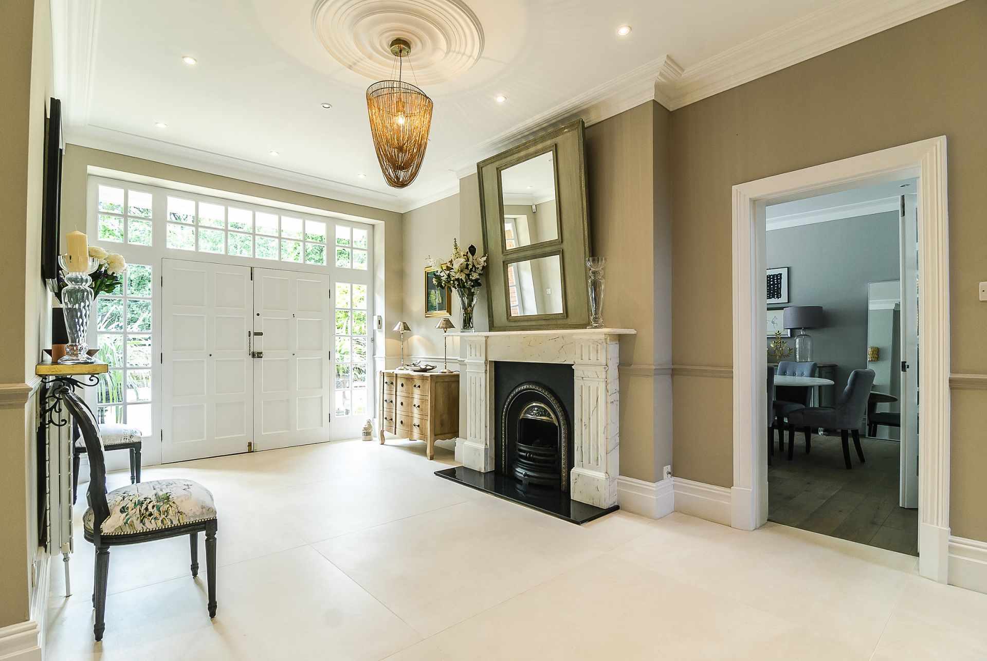 couloir dans une maison privée des idées de conception