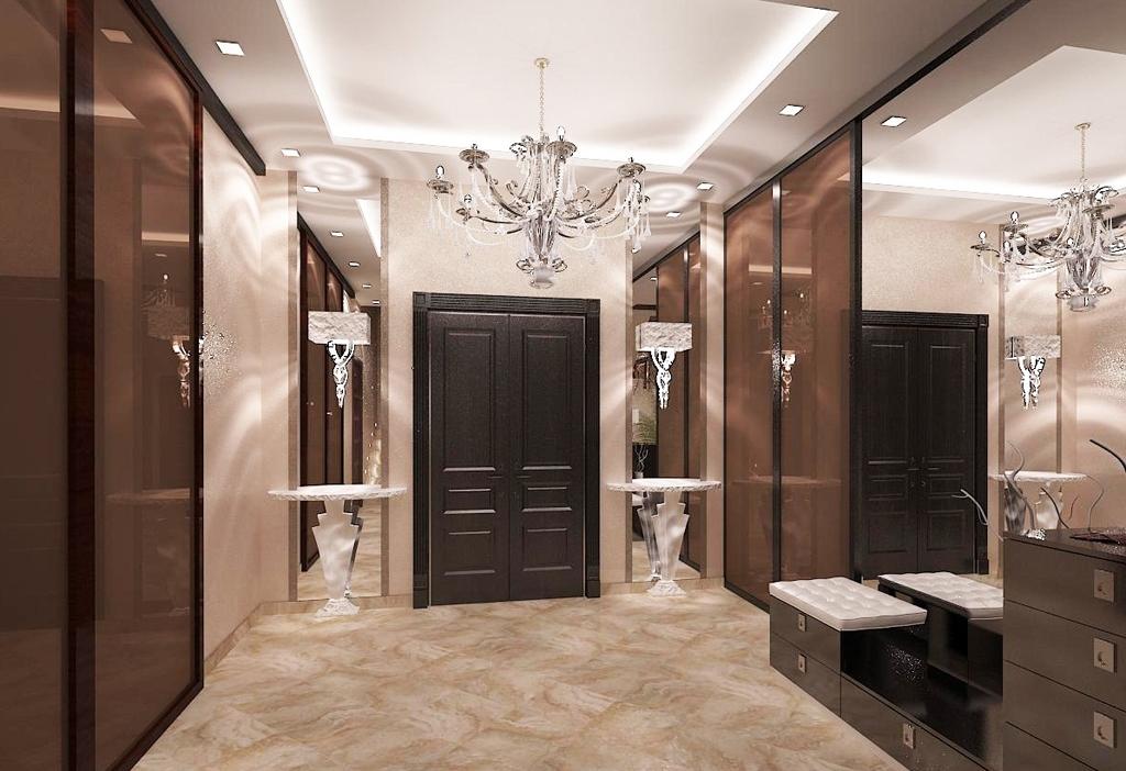 couloir dans un intérieur de maison privée