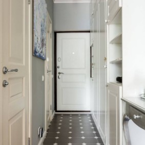 couloir dans un décor photo de style classique