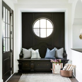 couloir dans des options photo de style classique