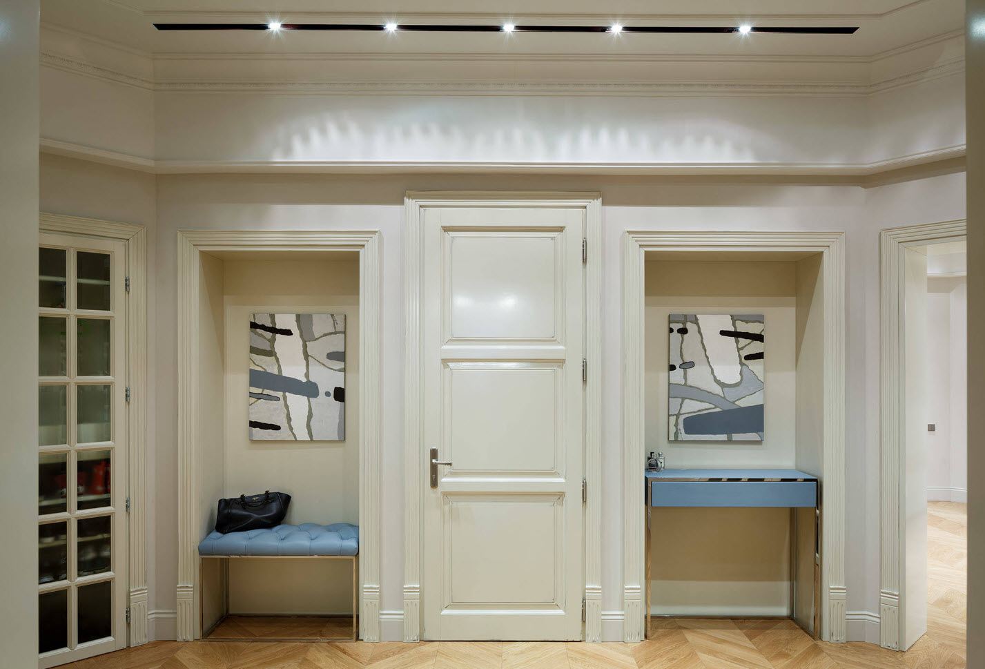 couloir dans des idées de photos de style classique