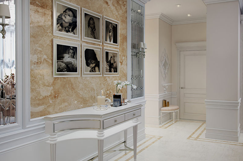 hall d'entrée de style classique