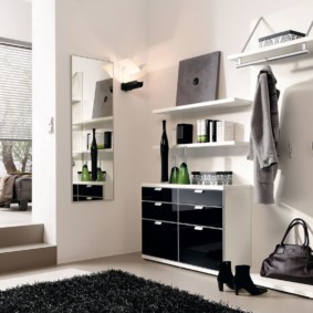 couloir dans un style moderne idées photo