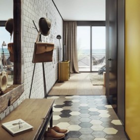 couloir dans un design photo de style moderne