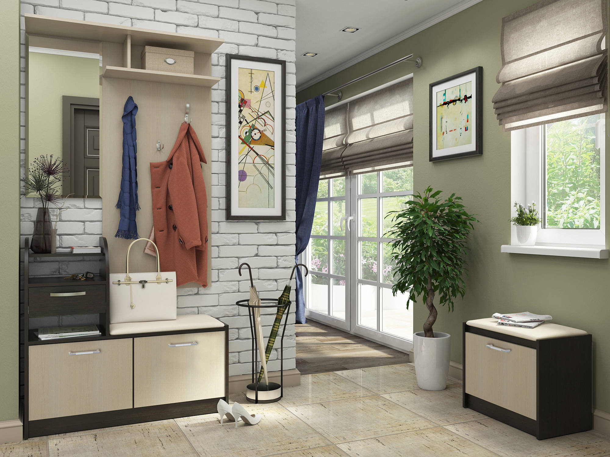 couloir dans un style moderne