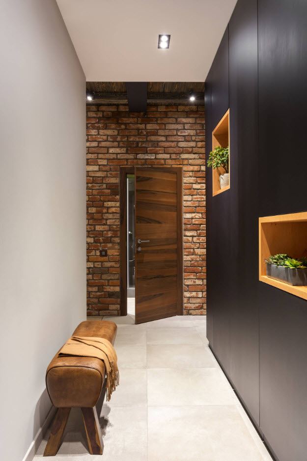 Décor de salon Entrée de style loft