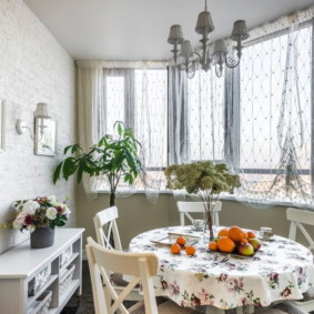 langsir untuk idea hiasan gaya dapur