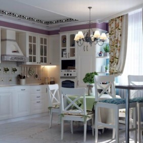 langsir untuk dapur dengan gaya pilihan