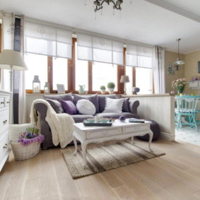 langsir untuk dapur dengan gaya pilihan idea provensi